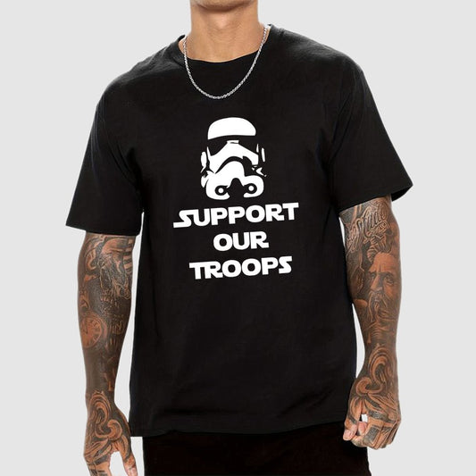 Support Our Troops Geek T-Shirt