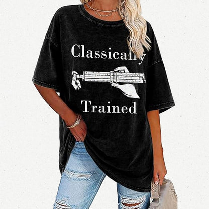 Slide Rule Classically Trained Vintage Distressed T-shirt