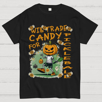 Halloween Pumpkin Man Geeky T-Shirt