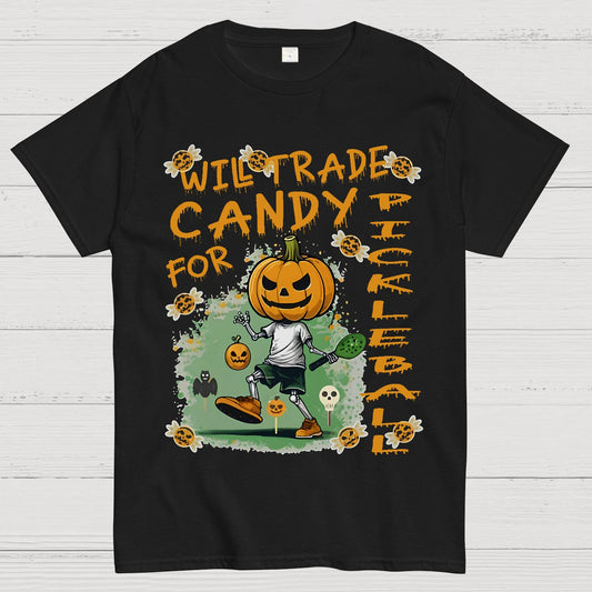 Halloween Pumpkin Man Geeky T-Shirt