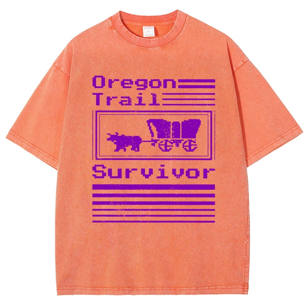Retro Trail Survivor Vintage Distressed T-shirt