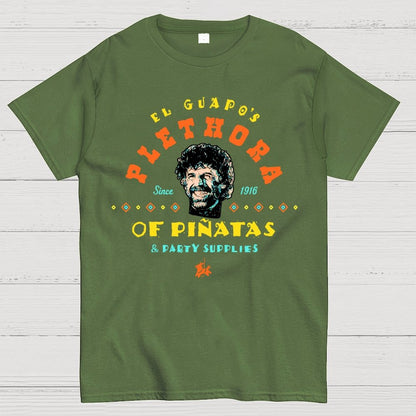 A Character's Plethora of Pinatas & Party Supplies Geek T-Shirt