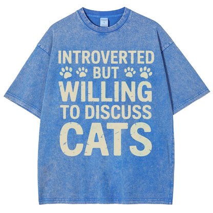 Introverted Vintage Distressed T-shirt