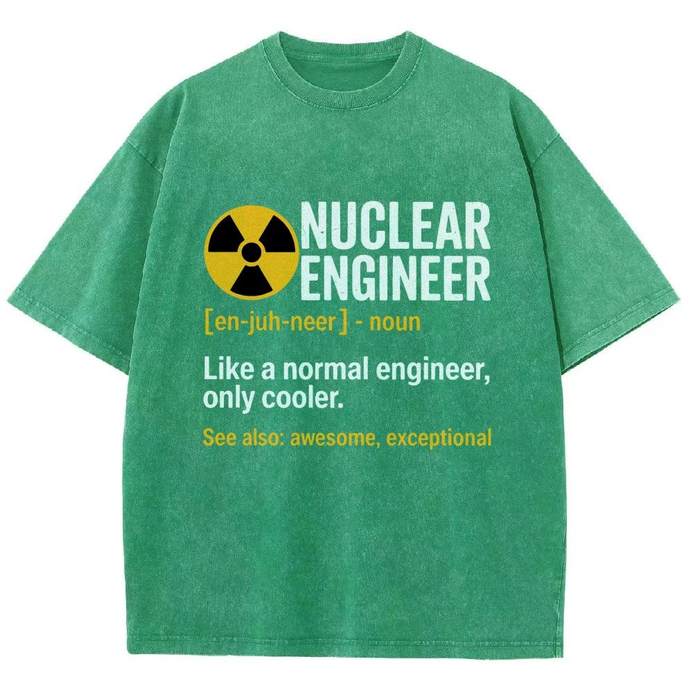 Nuclear Engineering Radioactive Chernobyl Vintage Distressed T-shirt