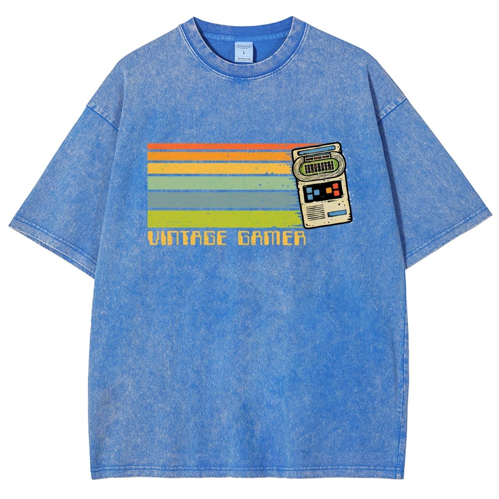 Vintage Gamer Vintage Distressed T-shirt