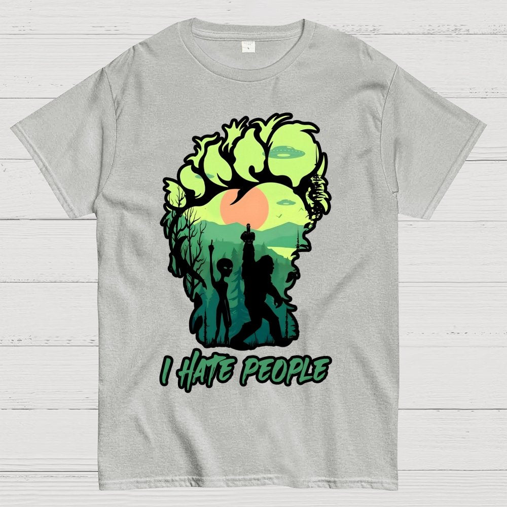 I Hate People Unisex Geek T-Shirt
