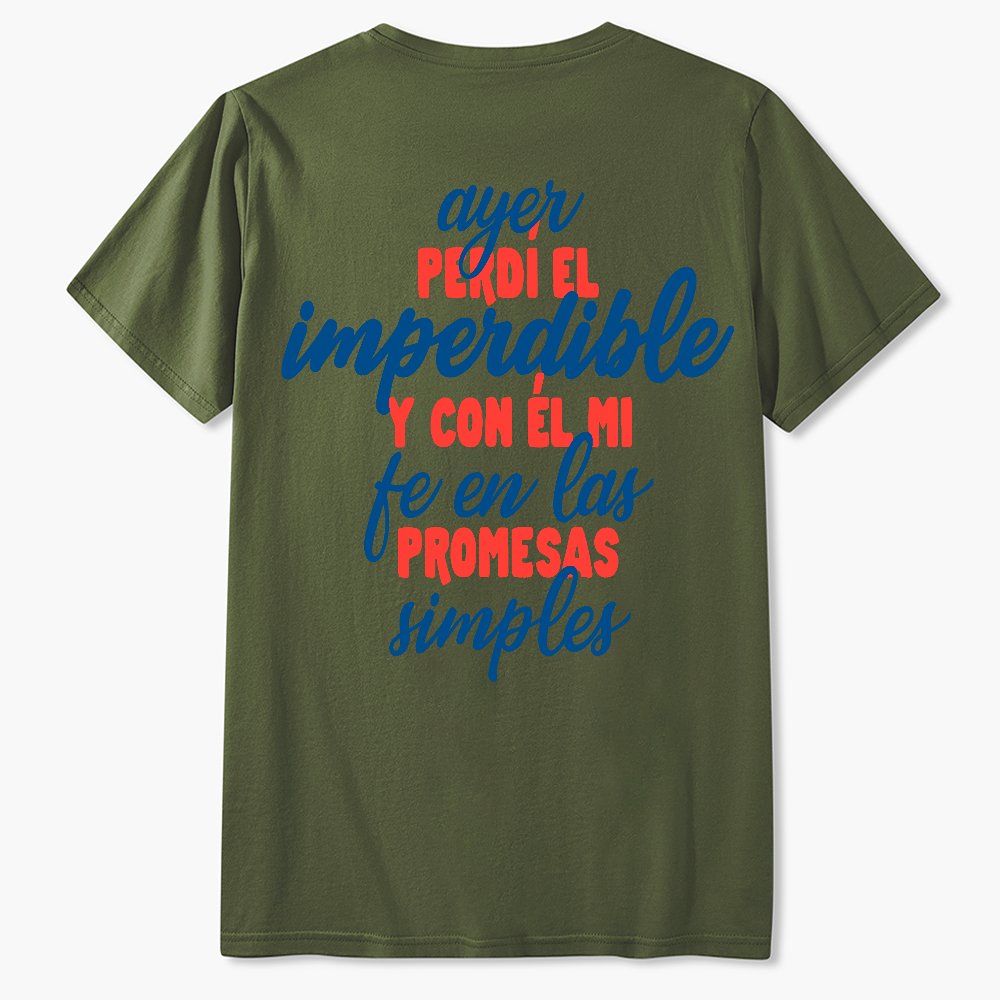 Perdí el imperdible Double-sided printing Geek T-Shirt