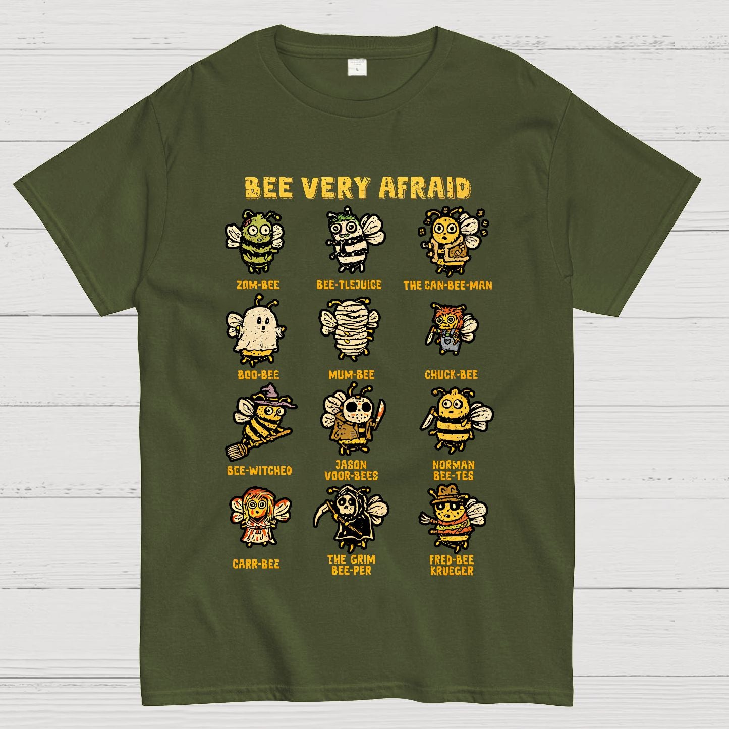 Bees Are Scary, Halloween Geek T-Shirt