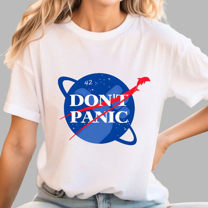 Don't Panic Geek T-Shirt