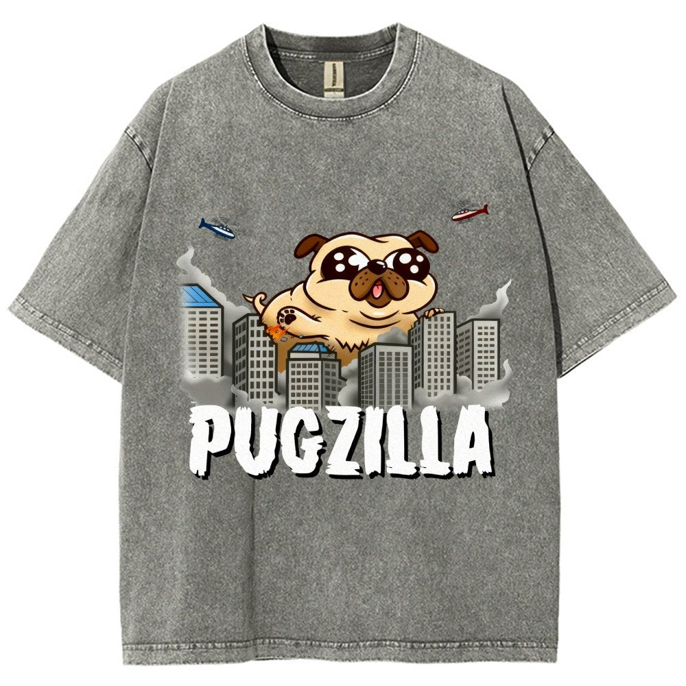 Pugzilla Vintage Distressed T-shirt