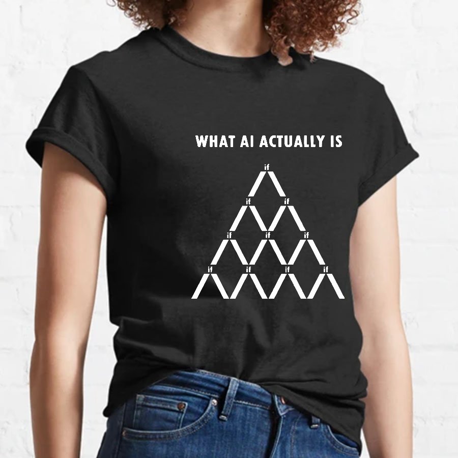 Artificial Intelligence Machine Learning Geeky T-Shirt