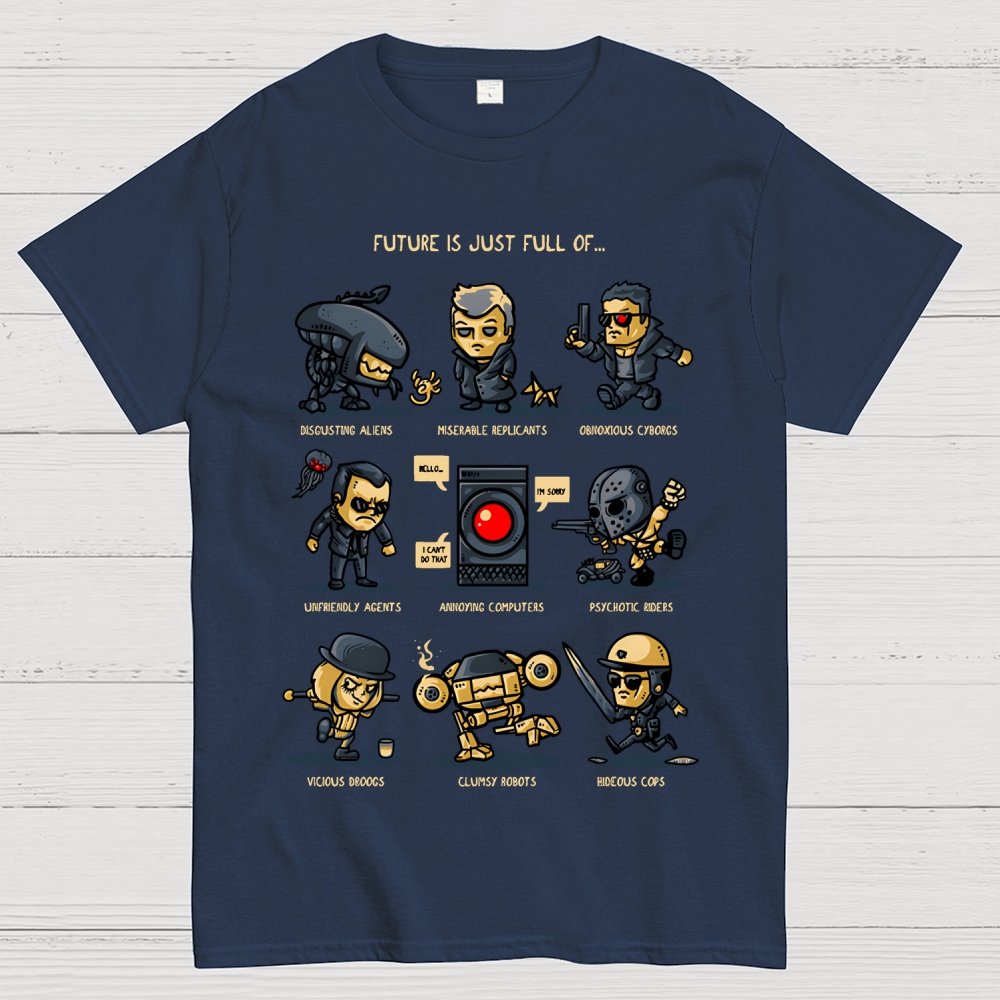 Dystopian Future Geek T-Shirt