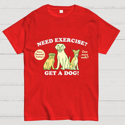 My Dog is My Personal Trainer Geek T-Shirt