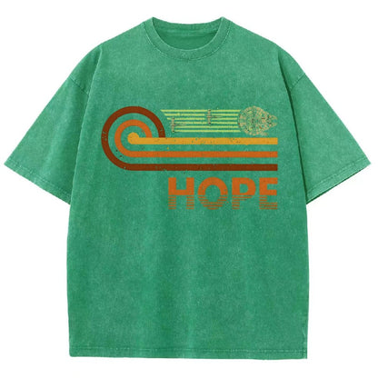 Retro Vintage Hope Vintage Distressed T-shirt