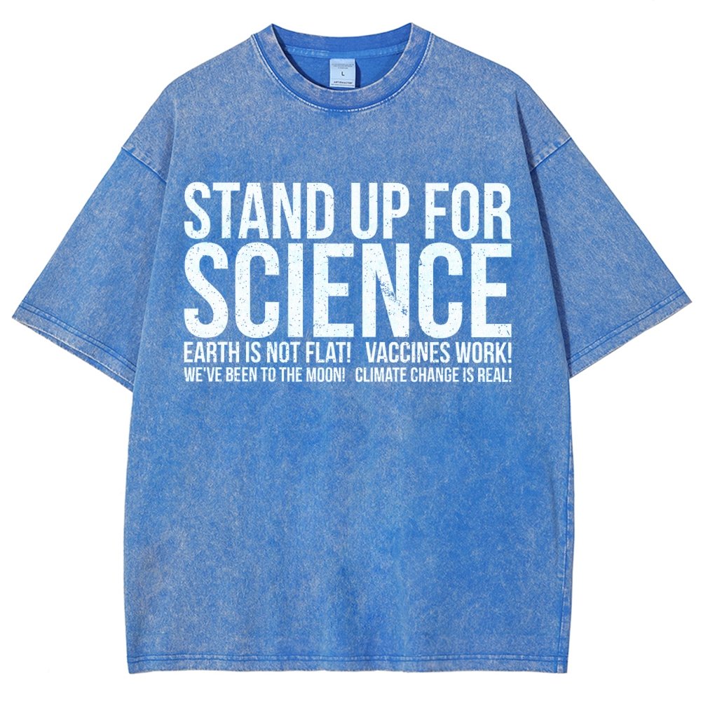 Stand Up For Science Vintage Distressed T-shirt