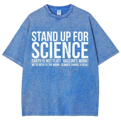 Stand Up For Science Vintage Distressed T-shirt