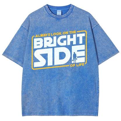 Always Look On The Bright Side Vintage Distressed T-shirt