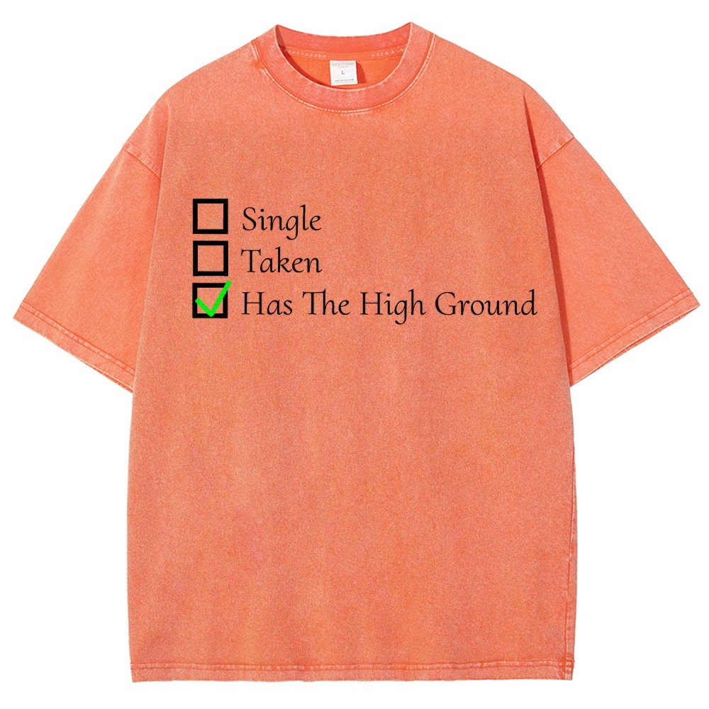 You Have the High Ground Vintage Distressed T-shirt