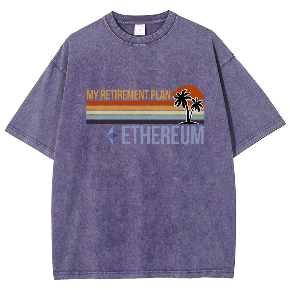 ETH Retirement Plan Vintage Distressed T-shirt
