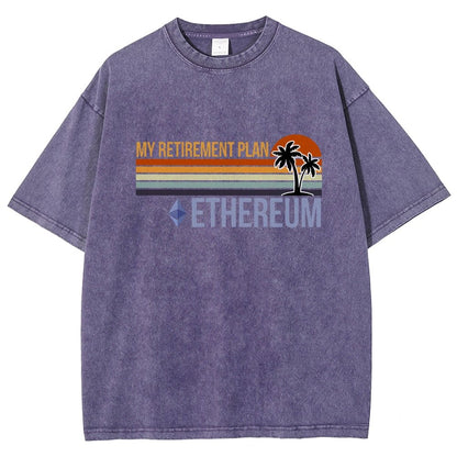 ETH Retirement Plan Vintage Distressed T-shirt