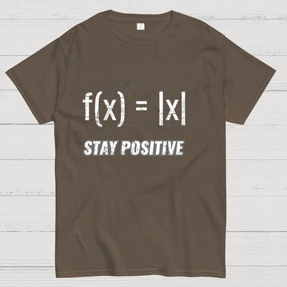 Stay Positive Avoid Negativity Geeky T-Shirt