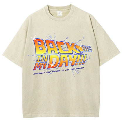 Back in my day! Vintage Distressed T-shirt
