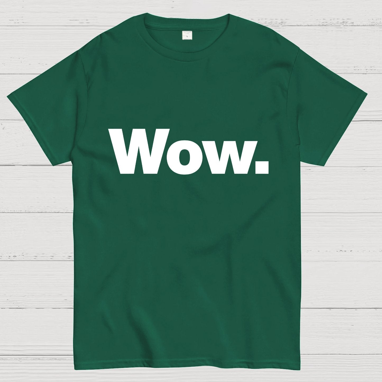 Wow. Classic Geeky T-Shirt