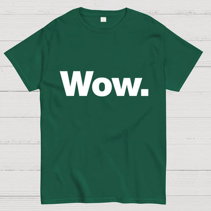 Wow. Classic Geeky T-Shirt
