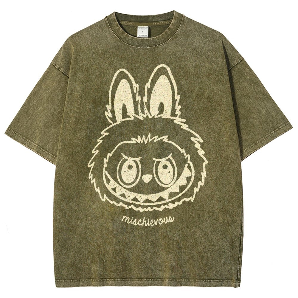 Le Boo Boo Vintage Distressed T-shirt
