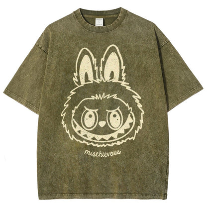 Le Boo Boo Vintage Distressed T-shirt