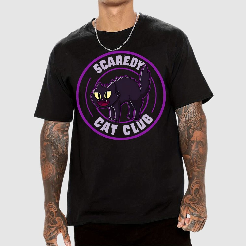 Scaredy Cat Geek T-Shirt