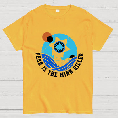 Fear Is The Mind Killer - Vintage Distressed Retro Scifi Geek T-Shirt