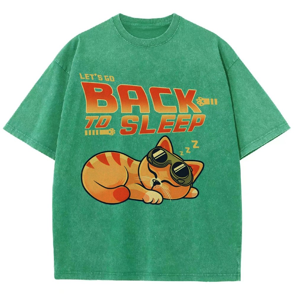 Back To Sleep Vintage Distressed T-shirt