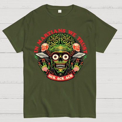 In Martians We Trust Geek T-Shirt