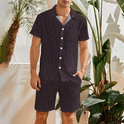 Medieval Weapons Hawaiian Shirt Set