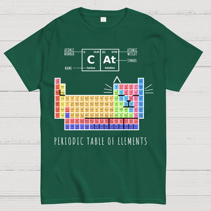 Periodic Table Of Cats Geek T-Shirt