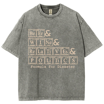 Formula For Disaster Vintage Distressed T-shirt