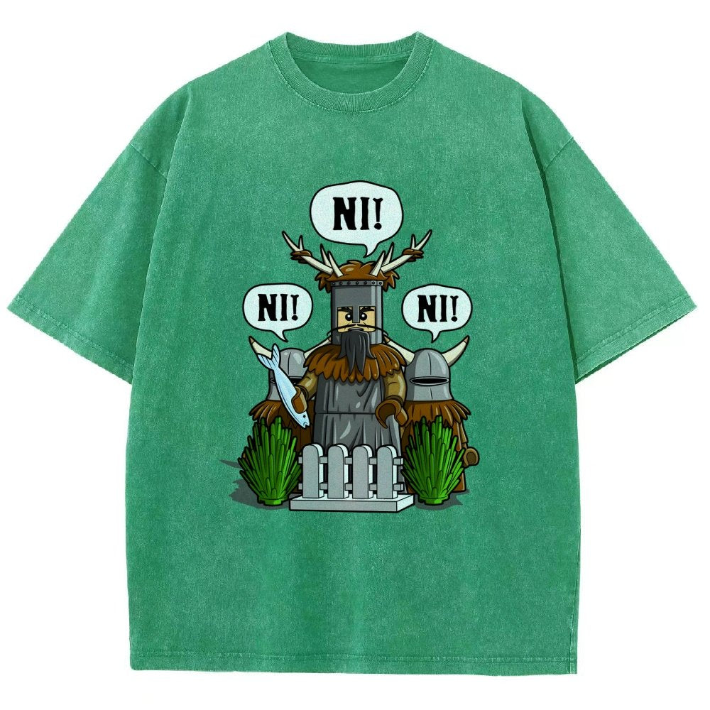The Knights Of Adventure Vintage Distressed T-shirt