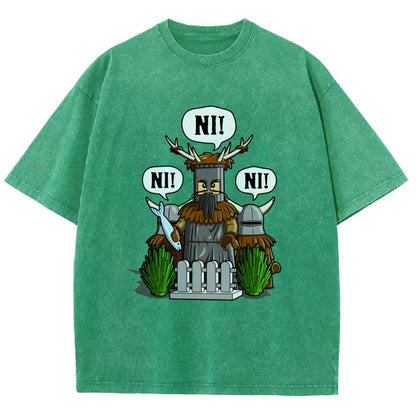 The Knights Of Adventure Vintage Distressed T-shirt