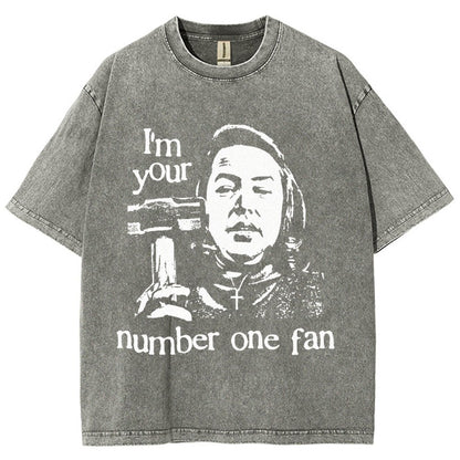 I'm Your Number One Fan Vintage Distressed T-shirt