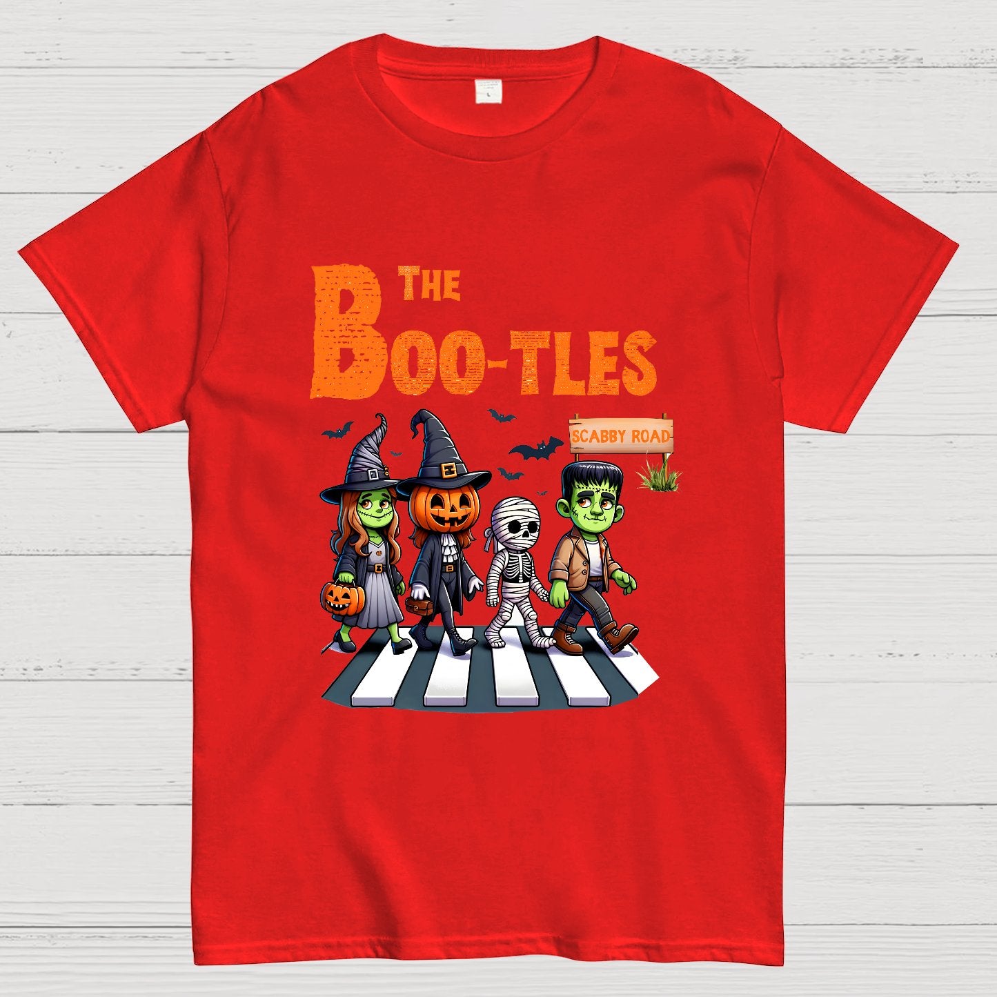 The Boo-tles Halloween Geeky T-Shirt