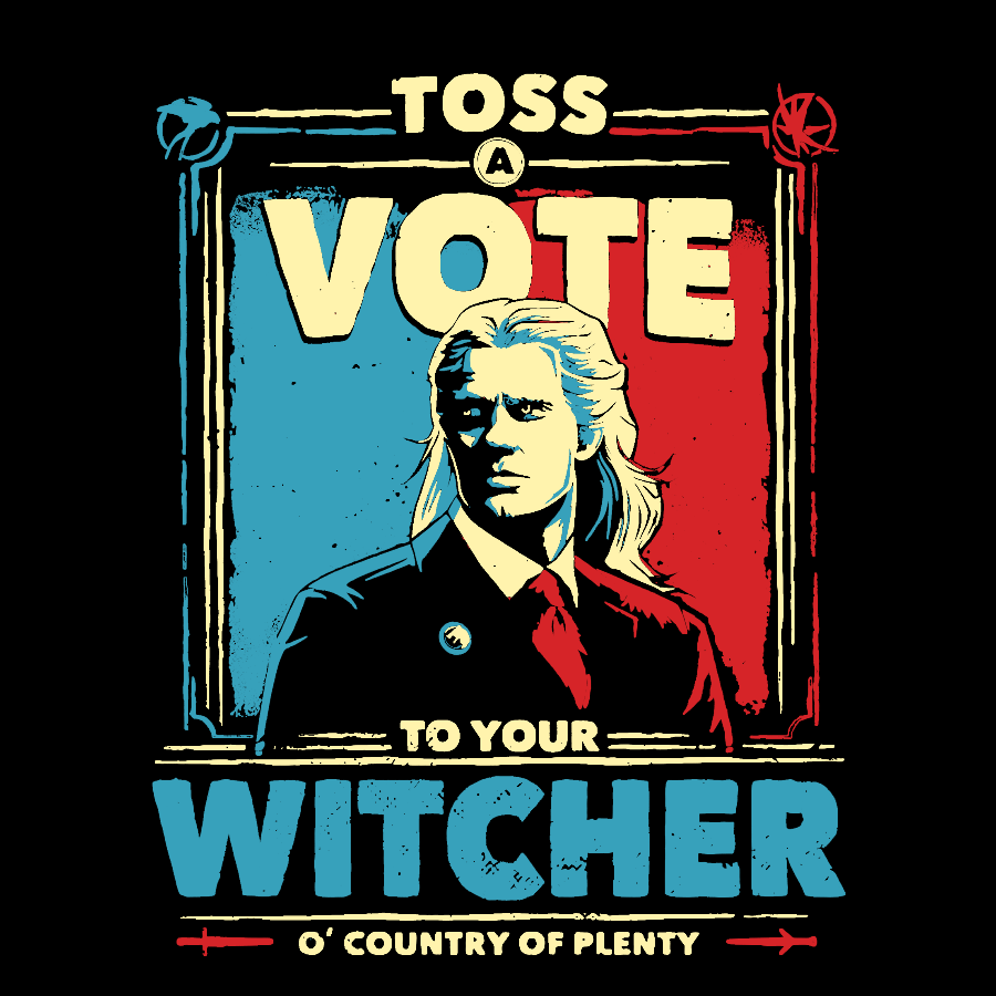 Toss A Vote Geek T-Shirt