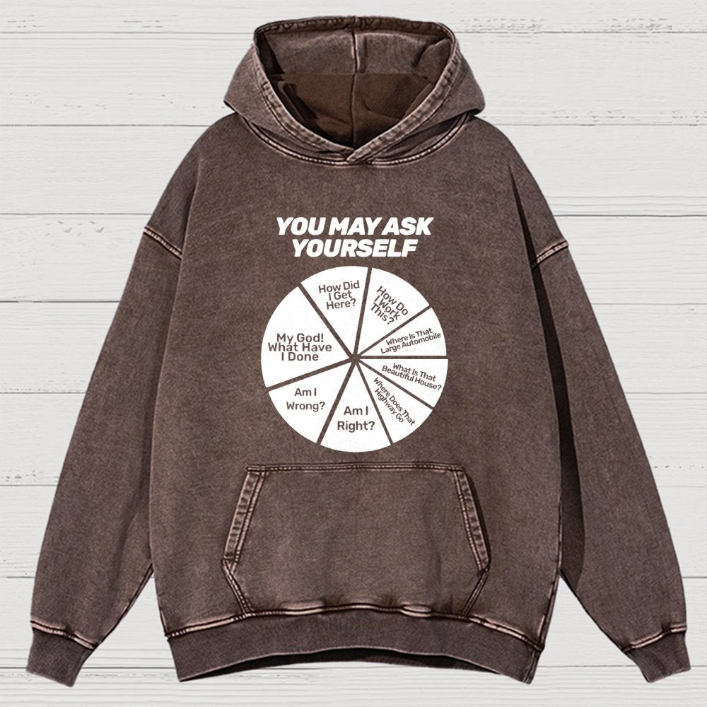 Techno Apocalypse Vintage Distressed Hoodie