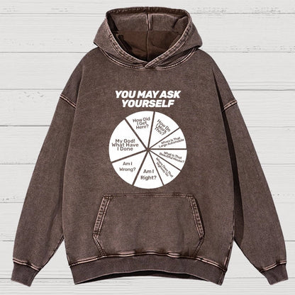 Techno Apocalypse Vintage Distressed Hoodie
