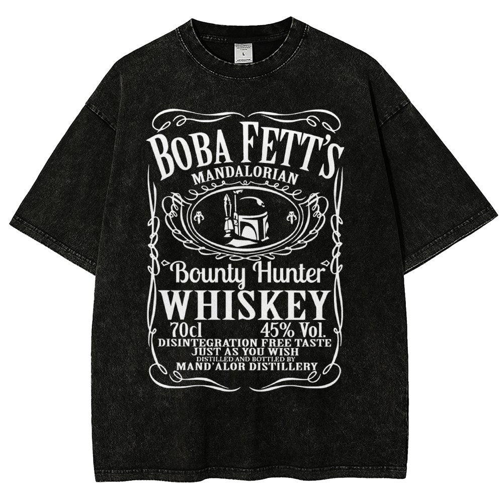 Adventure Hunter Whiskey Vintage Distressed T-shirt