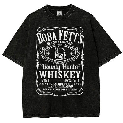 Adventure Hunter Whiskey Vintage Distressed T-shirt