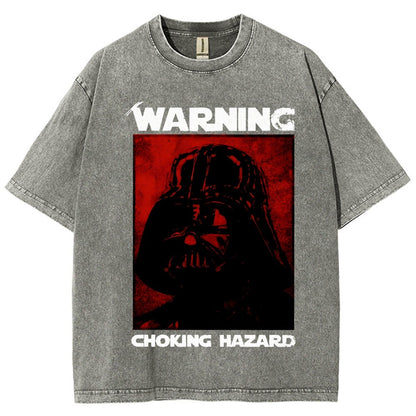Warning Choking Hazard Vintage Distressed T-shirt