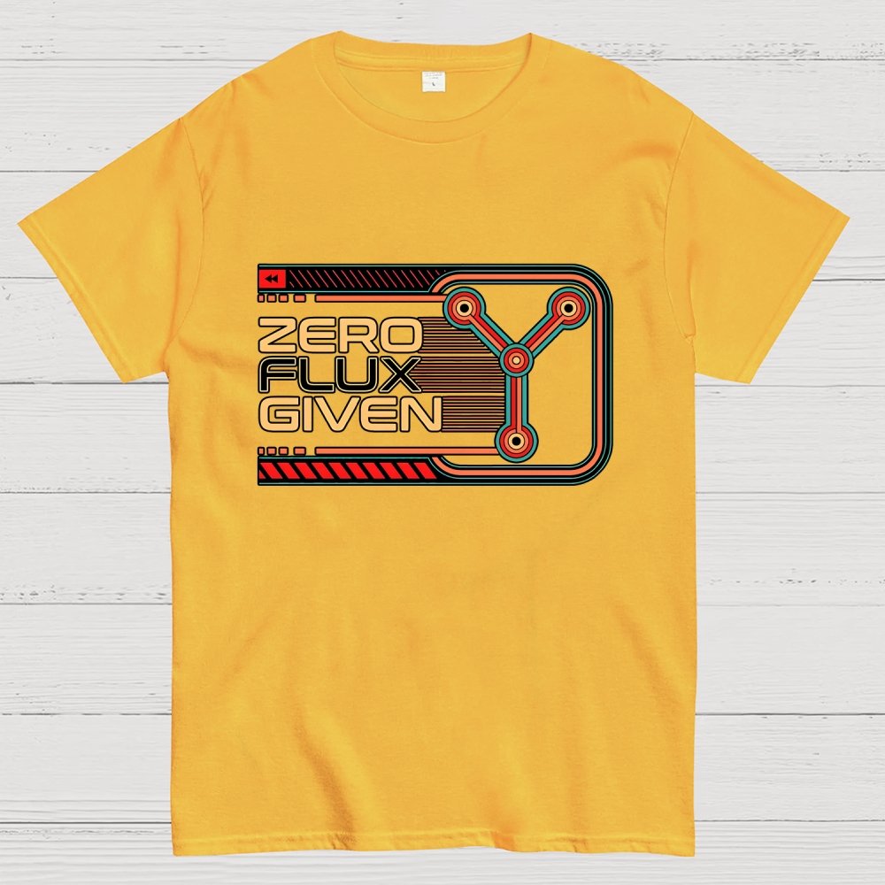 Zero Flux Given Retro Tech Geek T-Shirt