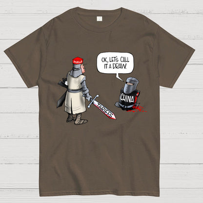 The Holy Grail Tariffs Geek T-Shirt