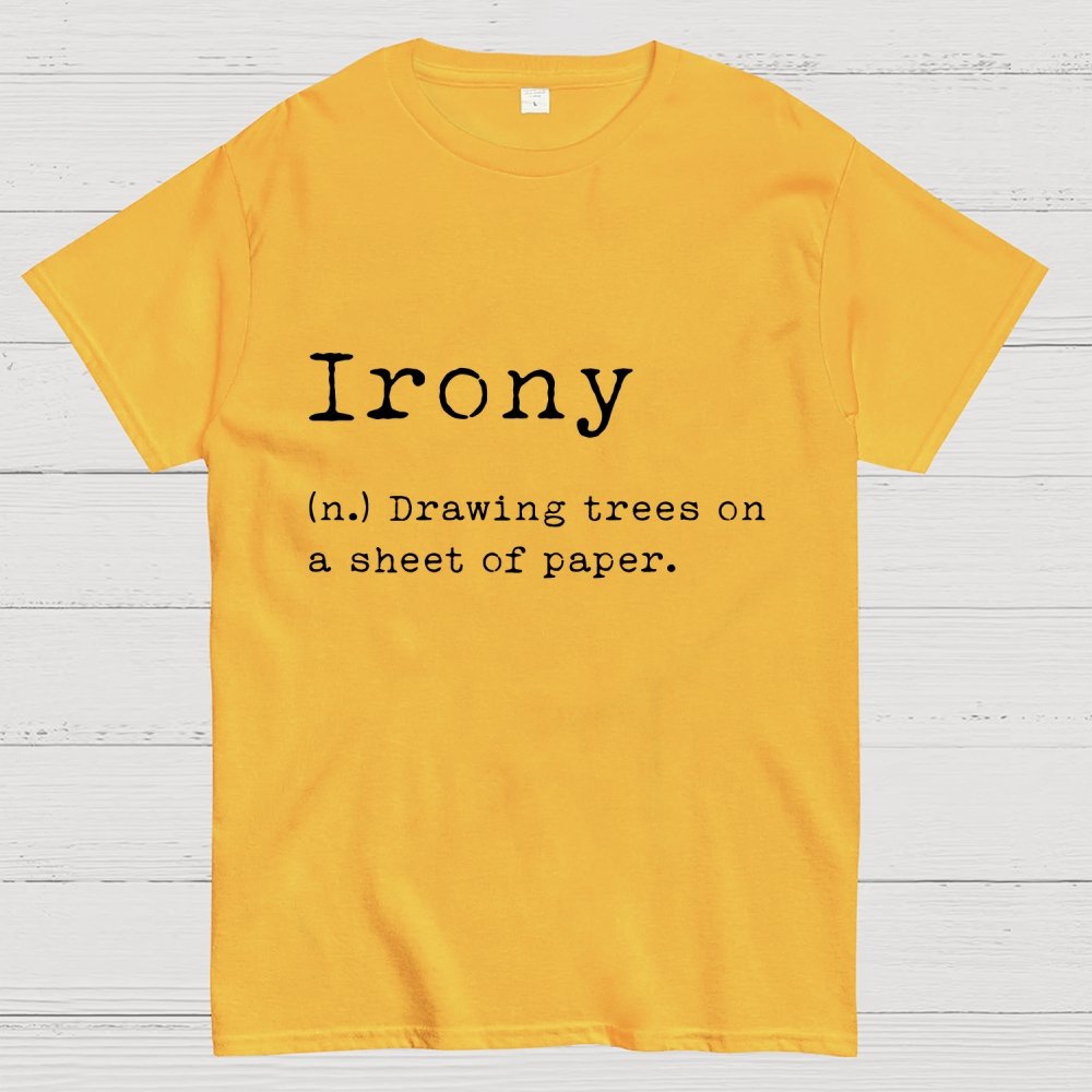 Irony Geek T-Shirt